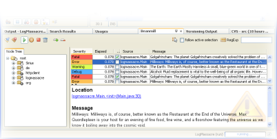 NetBeans Plugin - Beanmill Logging Viewer (Log4J, JSR47)